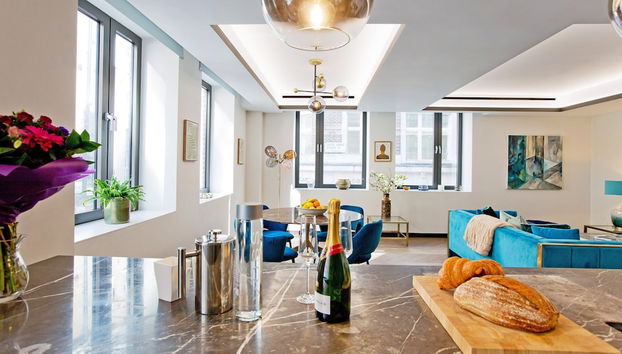 2-bed Deluxe Apt 104 - Foto 3, Habitación