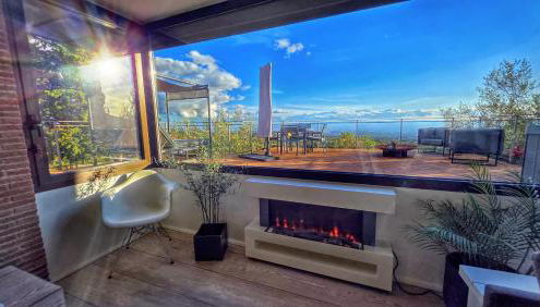 Rahal Etna Luxury Retreat- Private Heated Jacuzzi 98F & Infinity Pool - Foto 4