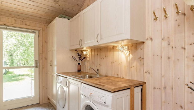 6 Person Holiday Home in Albaek - Foto 5, Cocina privada