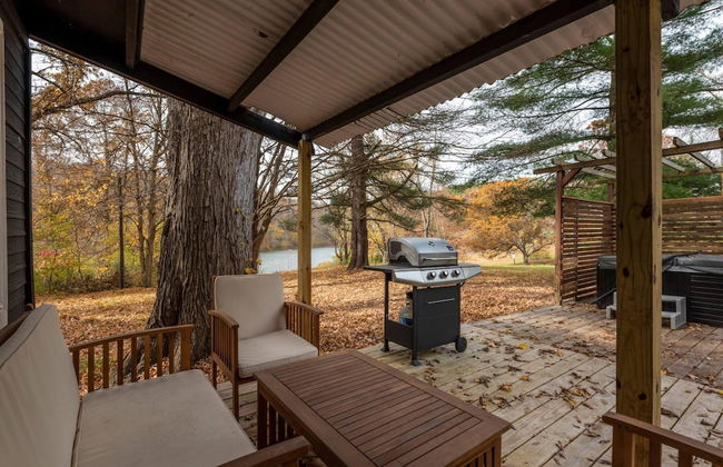 Lake View Hot Tub Modern A-frame - Foto 5