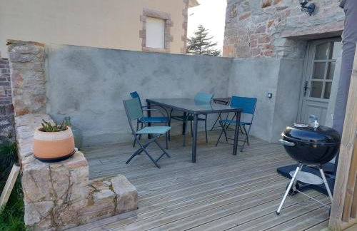 Petite maison bretonne 2 personnes accès piscine - Foto 18