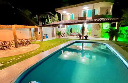 Paraíso de Tabuba - casa de aluguel por temporada - 32km de Maceió-AL - Pé na areia - 24h de Frente para o mar - Photo 15