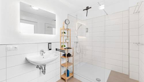 Lemon3 - SAP Arena & Maimarkt - Smart-TV - Self-Checkin - Free Parking - Foto 4, Shower