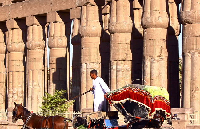 Passeio de charrete por Luxor - Foto 5