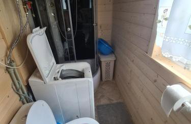 Duży drewniany domek nad rzeką, Obidza 381, Łącko - Foto 16