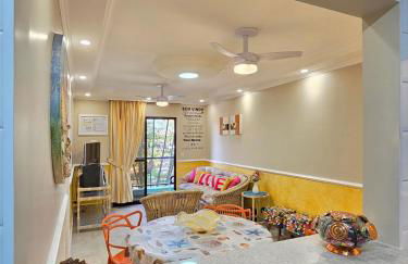 Orange Beach Enseada Guarujá - Piscina, Ar, Wi-Fi, 3 Quartos a Poucos Passos do Mar - Foto 17