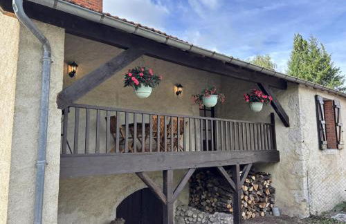 Gîte rustique à Bransat, 4 pers., nature et détente - FR-1-489-594 - Foto 13