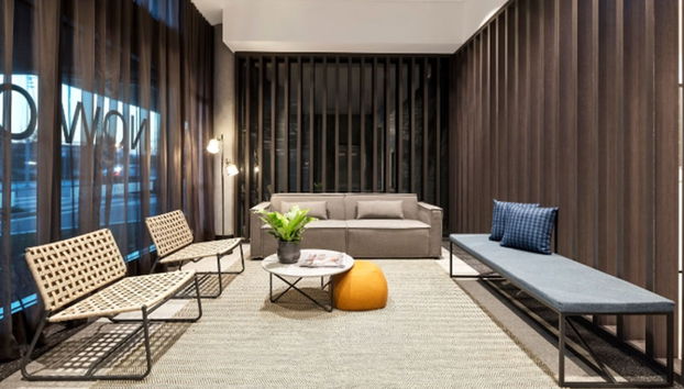 Zona de estar del vestíbulo