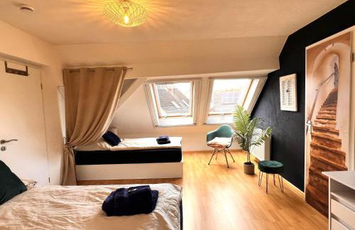 Ferienwohnung Aurora - WLAN, 2 Schlafzimmer, TV, Küche, Bad, Waschmaschine - Foto 19