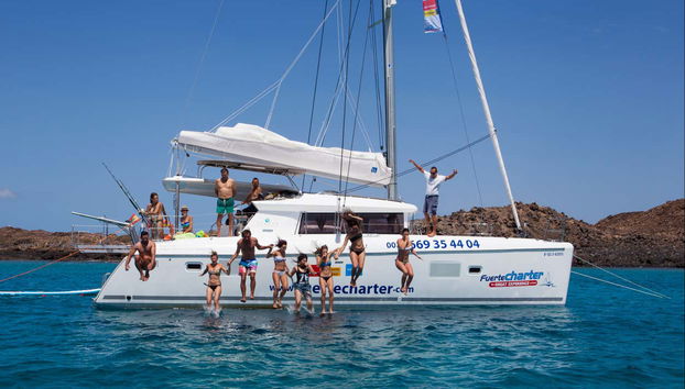 Take a catamaran to Lobos Island