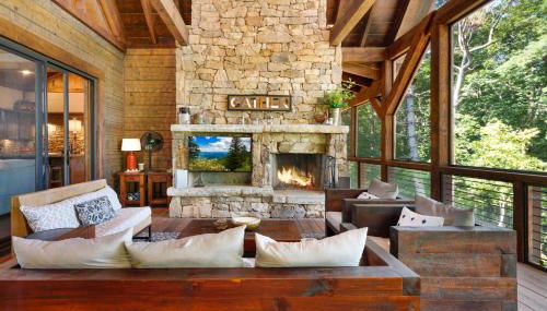 Copperline Lodge - Luxury Creekside Retreat - Creekside Views, Hot Tub, Game Room, Outdoor Fireplaces, Chef Kitchen, Fire Pit - - Foto 3, Other