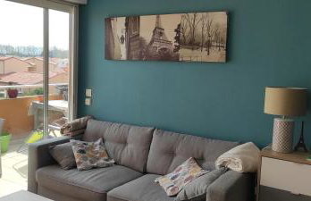 Appartement avec grande terrasse à 15 mn de la mer - Foto 14