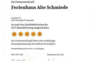 Alte Schmiede mit Sauna, Pool und Whirpool im Außenbereich schönstes Ferienhaus der Lausitz - Foto 2