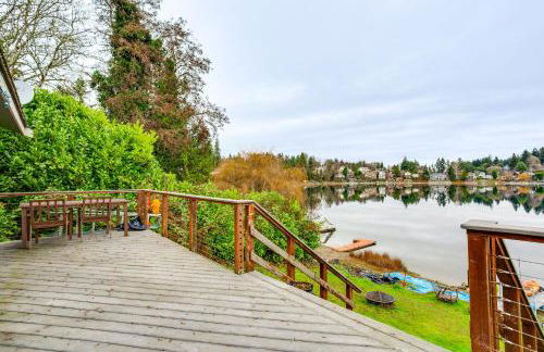 3 Mi to Puget Sound Lakefront Gem with Patio! - Foto 20