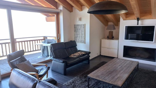 Hilltop Apartment With Valley Views - Foto 4, Zona de estar