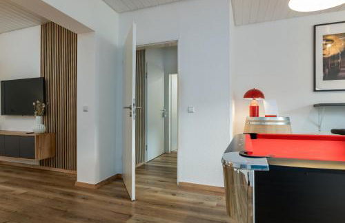 Elbling Appartement for 4 People - Billiards - 2 Bedrooms - 2 Bathrooms - Balcony with Mosel View - Parking - Wine Barrel Bar - Fully Equipped Kitchen - Netflix - WaipuTV - 3 km from Cochem - Foto 22