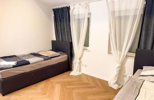 Ruhr Business Apartments Essen Apartment mit 5 Einzelbetten Privat Parkplatz - Foto 10
