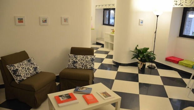 Sitzecke in der Lobby