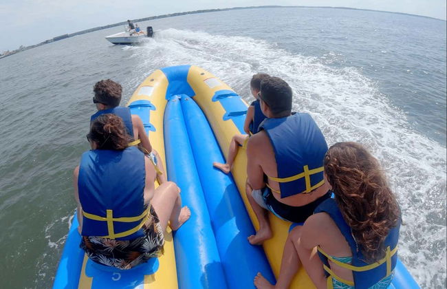 Balade en banana boat à Ocean City - Photo 5