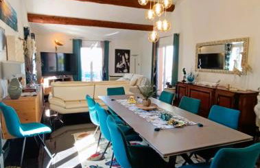 Superbe Villa 5 étoiles Presqu'Île de Giens la Madrague Rita la Villa d'Or vue mer piscine - Foto 18