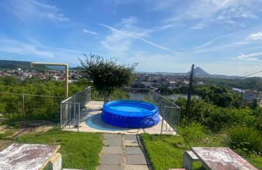 Casarão vista infinita mar com piscina e ar - Foto 2