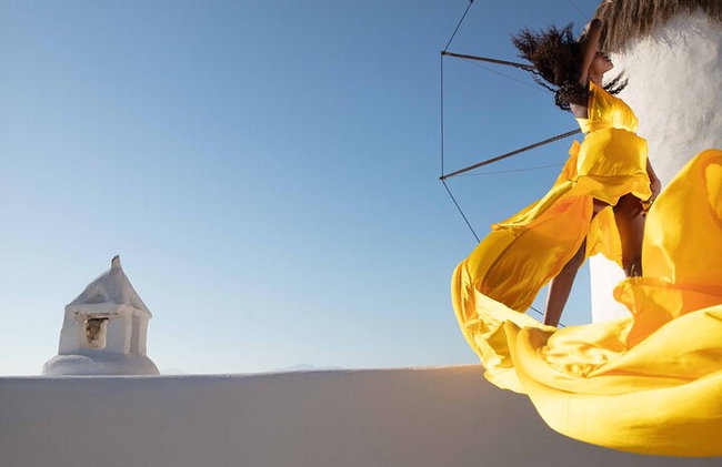 Mykonos Flying Dress High End Professional Photographer - Photo 4