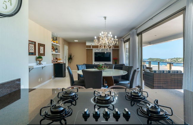 Apto vista mar 4 dormitórios e piscina - Foto 23