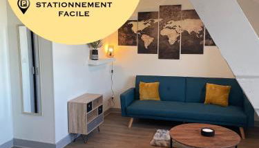 T2 4 pers face gare SNCF Appart Hotel le Cygne 6 - Foto 1