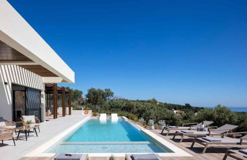 Villa Aglaea I Saltwater Pool & Amazing Seaview! - Foto 70