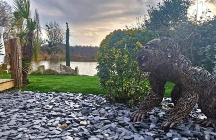 KÄBANE 54, Lodge avec spa au bord de l'eau - Foto 19