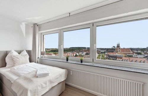 Malu Rooms - Über den Dächern der Stadt, Zentrum, Parkhaus, Panorama, Terrasse, höchste FeWo der Stadt - Foto 12