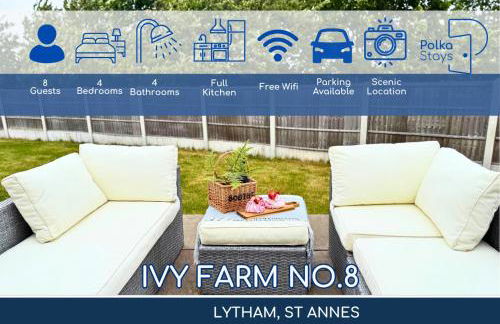 No 8 PolkaStays Ivy Farm Primrose Deluxe - Foto 1