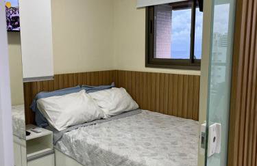 Apartamento quarto e sala com vista mar - Smart Costa Azul - Foto 2