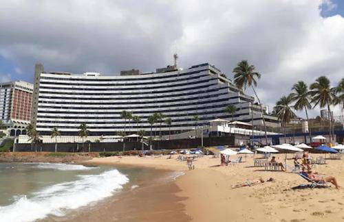 2 Quartos Luxo Vista Mar Ondina Apart - Foto 32