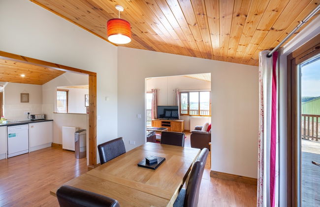 Woodpecker Lodge With Hot Tub Near Cupar, Fife - Foto 6