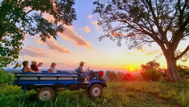 Take a tractor ride in Cotiporã