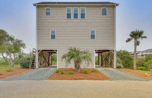 Walk to Surf City Beach Ocean-View Home with Decks! - Photo 1