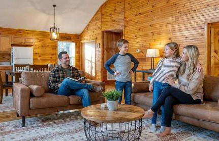 Mountain Cabin Fireplace Views Fire Pit - Foto 18