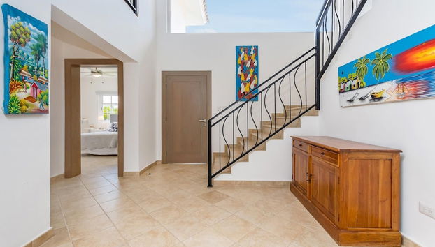 Beautiful 5-bdr 2 Levels Villa for Rent in Punta Cana - Golf Front With Pool Jacuzzi Maid - Foto 4, Habitación