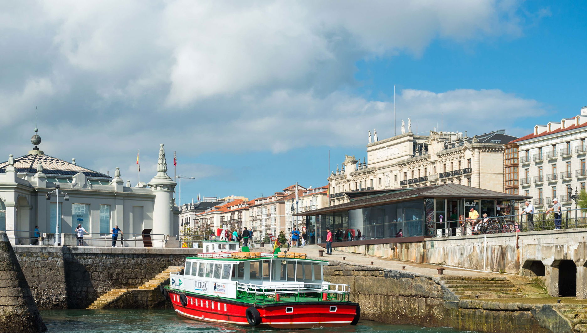 Paseo en barco por la bahía de Santander