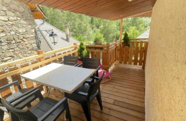 LE PASSE-MONTAGNE Bel appartement avec terrasse dans vieille ferme de montagne rénovée - Foto 20