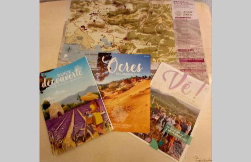 Appartement de charme au calme avec piscine, au pied du Colorado provençal, cœur du Luberon - Foto 46