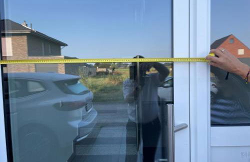 Ruhig gelegene EG-Neubauwohnung & Garten, überdachte Terrasse, Insektenschutz, Fußbodenheizung, EBK für max 7 Personen - Foto 28