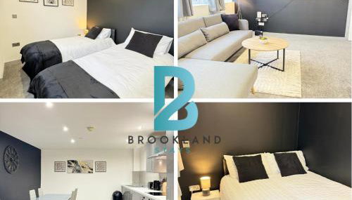 Two Bedroom Flat by Brookland Stays Serviced Accommodation Short Lets Leeds with Free WiFi - Foto 1