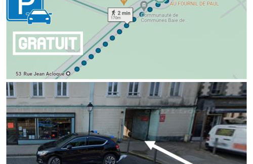 Cœurs en Bay - Maison romantique avec parking et terrasse - Foto 33