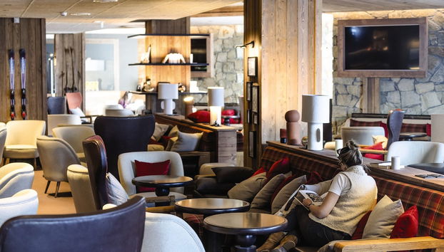 Zona de estar del vestíbulo