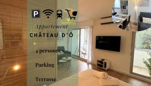 041 - Studio Le château d'ô, Appart 4pers, parking, proche faculté de médecine - Foto 1