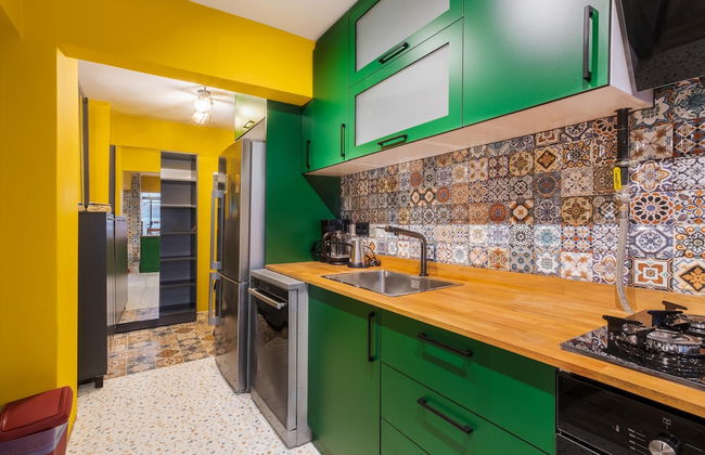 Flat w Jacuzzi and Backyard 6 min to Kadikoy Coast - Foto 6