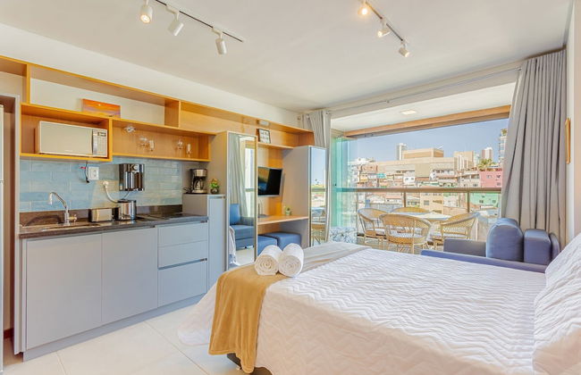 BR08 Apto a 220m Praia Farol da Barra - Foto 4