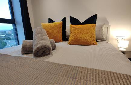 Penthouse-Like Apartment with City & Waterfront Views in Old Trafford with 500Mbps Internet and Netflix - Foto 20